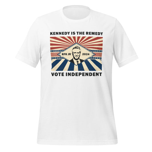 Vote Independent Retro Flag Kennedy is the Remedy