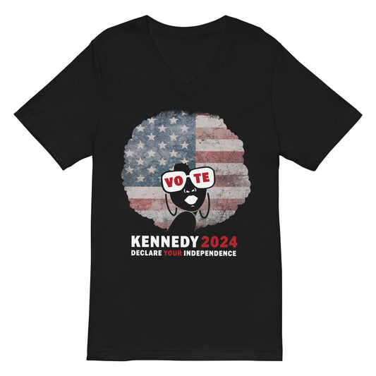 Vote Kennedy 2024, American Flag Afro