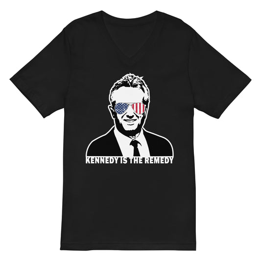 Kennedy is the Remedy, Silhouette with American Sunglasses