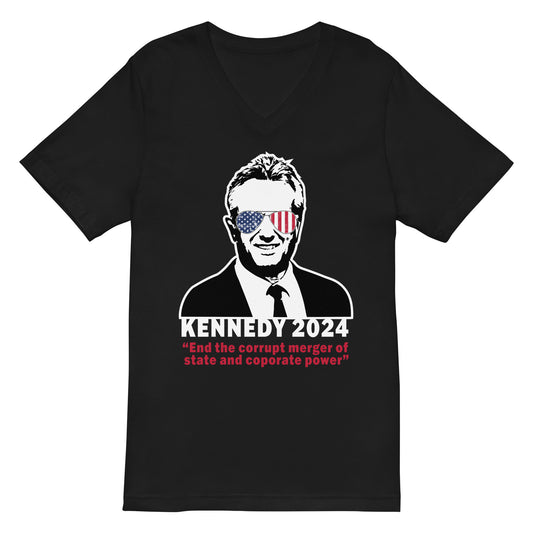 Kennedy 2024, "End the corrupt merger of state and corporate power"