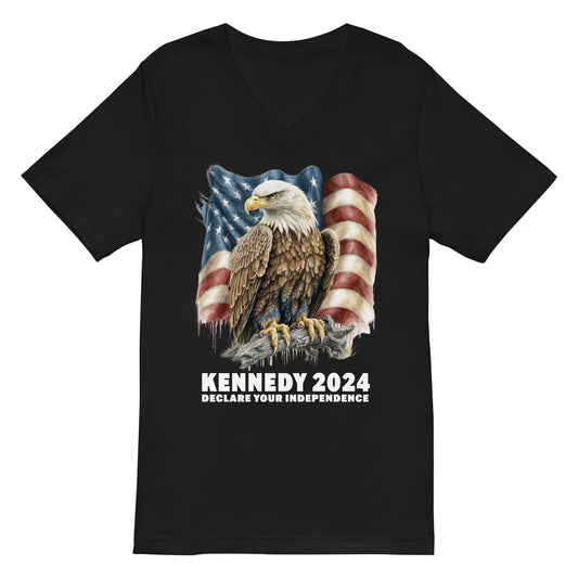 Kennedy 2024 Declare Your Independence, American Flag & Eagle