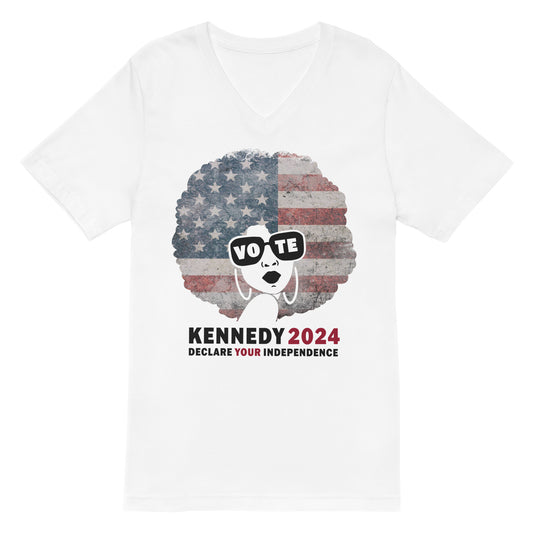 Vote Kennedy 2024, American Flag Afro