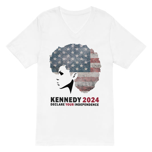 Declare Your Independence, Kennedy 2024, American Flag Afro